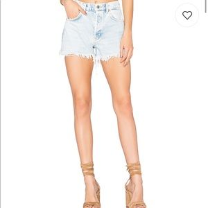 Agolde cut off shorts 29 forever color